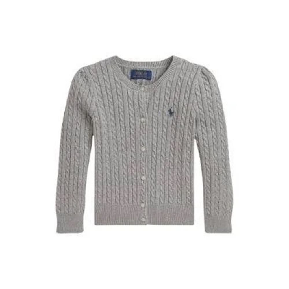 Polo Ralph Lauren Grey Sweater with Purple Icon Kids 2T